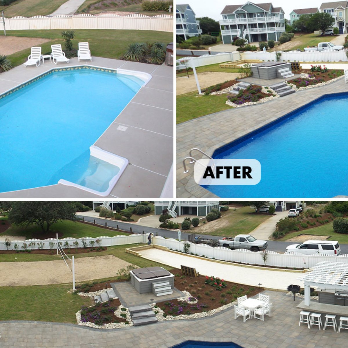 Before and After Pool &#038; Patio